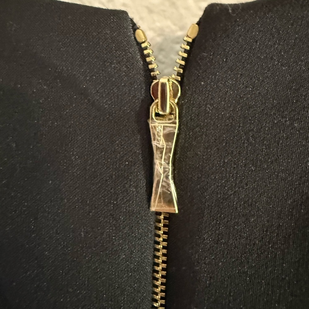 Kate Spade Elegant Black Sleeveless Mini Dress - Picture 3 of 6